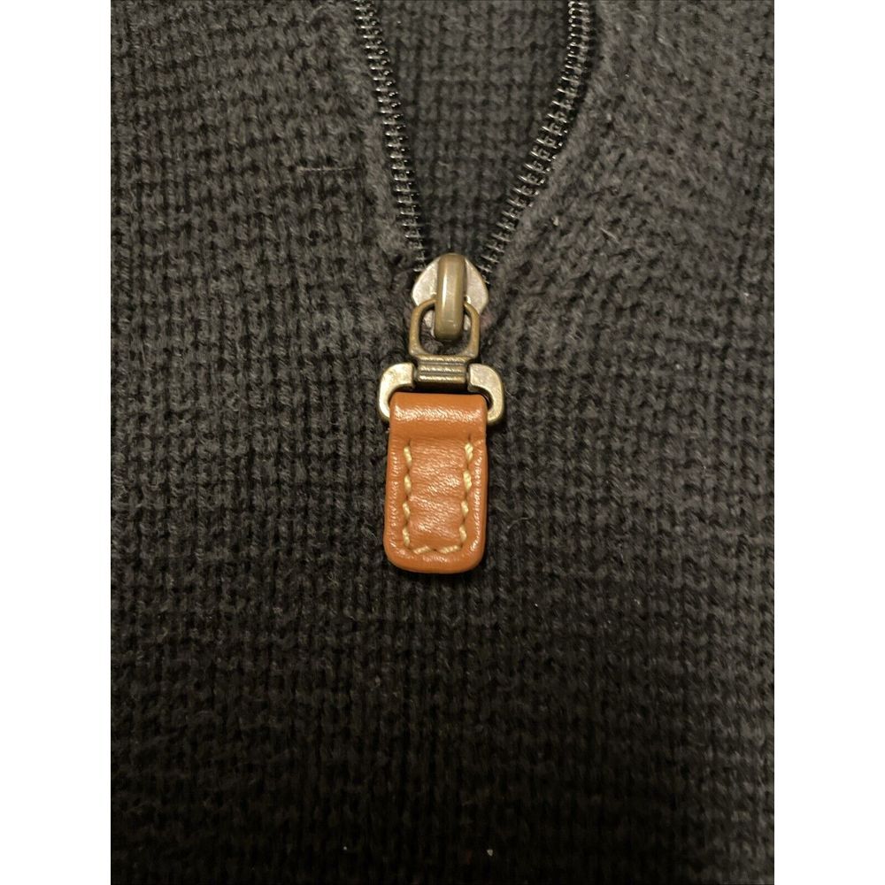 Timberland Waffle Knit Sweater‎ Jumper 1/4 Zip Mens Size M Casual Outdoor Retro - Picture 5 of 9